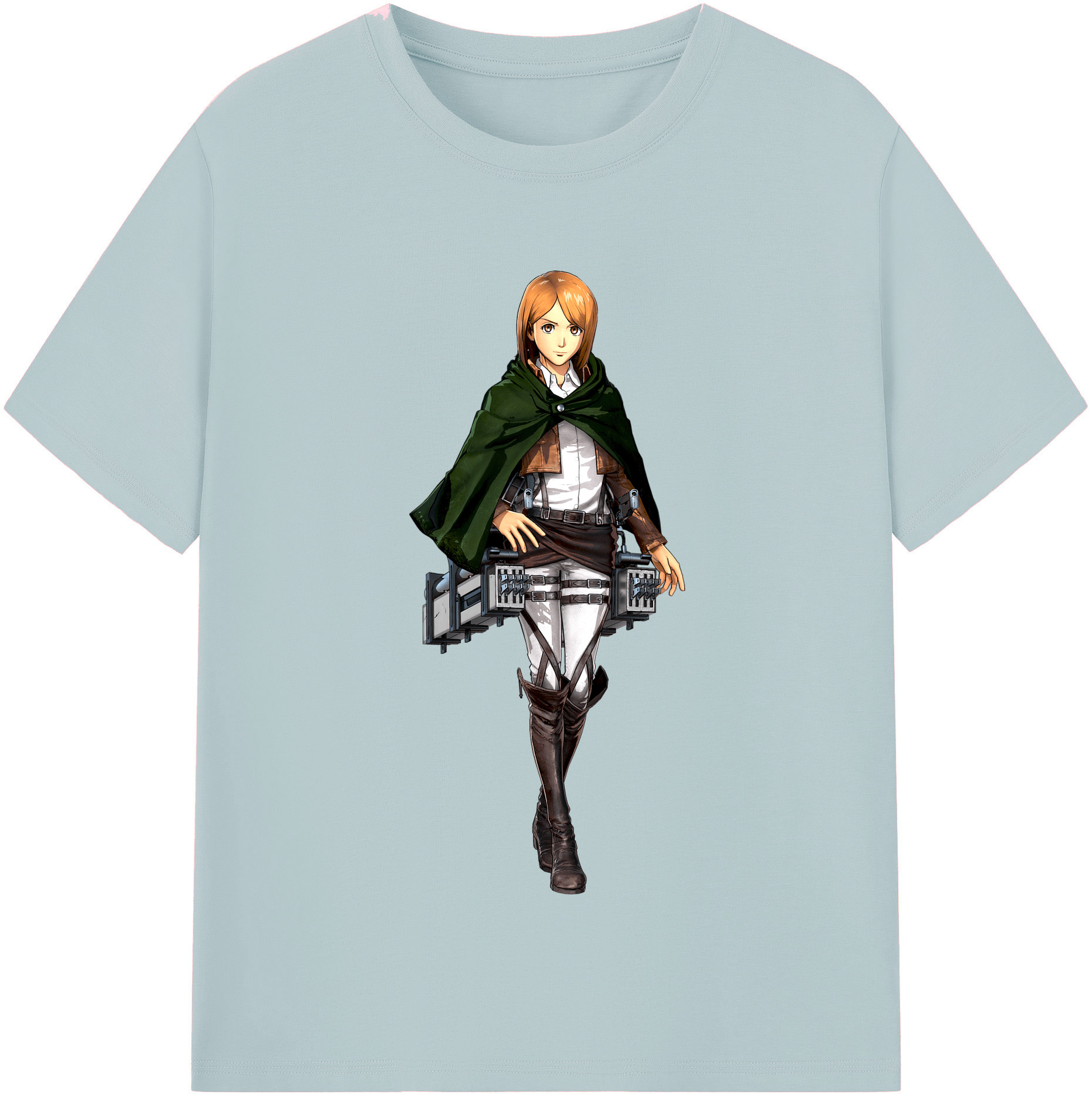 （画像用） 進撃の巨人 ペトラ·ラル Attack on Titan Petra Rall 綿100％半袖Tシャツ（フロントプリント）